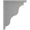 Ekena Millwork 1 1/2"W x 9"D x 11"H Hamilton Traditional Wood Vintage Decor Bracket, Pebble Grey BKTWD01X09X11HAPG - alternate 2